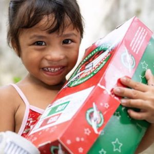 Shoebox Donation Labels